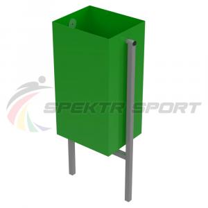 Купить Урна для мусора прямоугольная 370х250х650 мм в Сысерть 