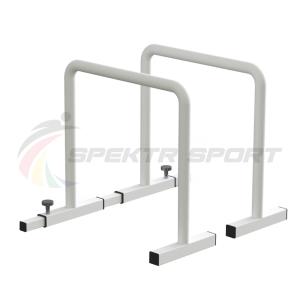 Купить Брусья напольные хайлетсы Spektr Sport цв. белый в Сысерть 