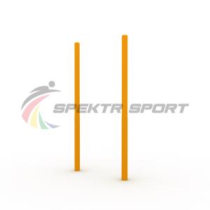 Купить Столбы вертикальные для выполнения упражнений Воркаут SP WRK-18_76mm в Сысерть 